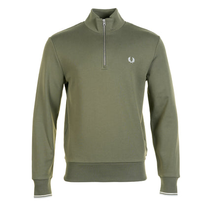 Half Zip Sweatshirt Laurel Green