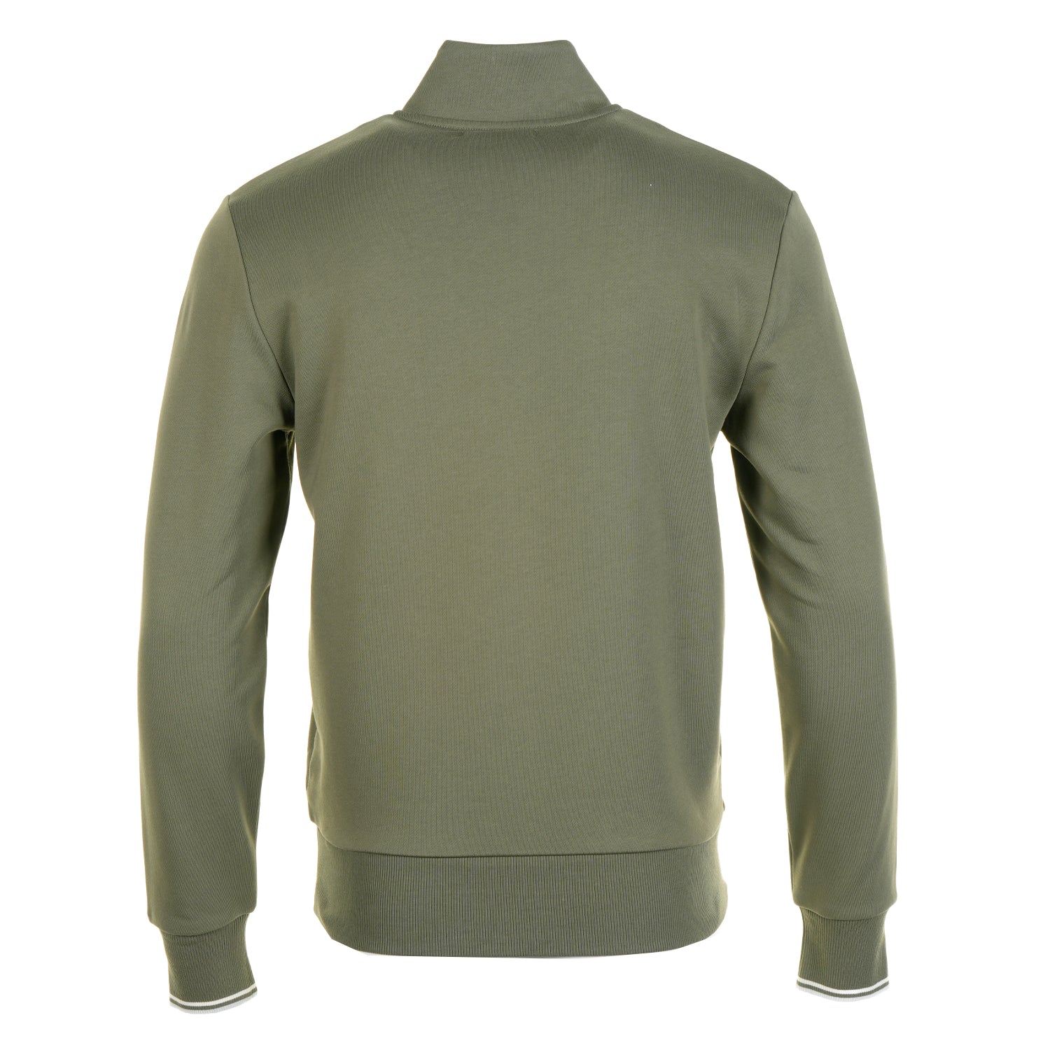 Fred Perry Half Zip Sweatshirt Laurel Green – Ragazzi Clothing