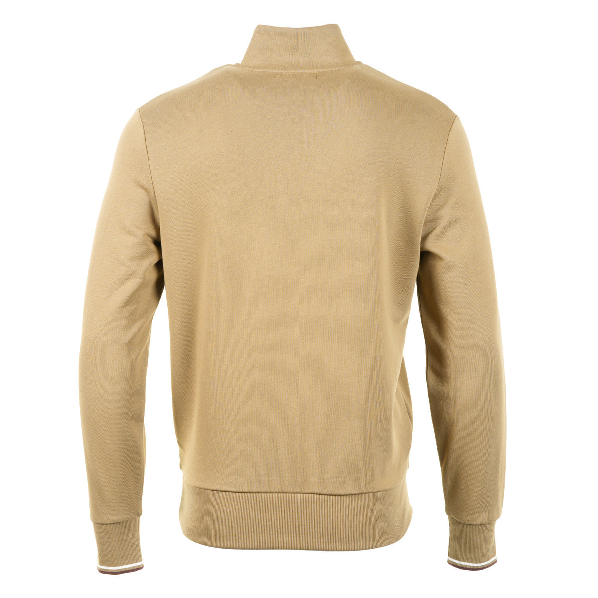 Half Zip Sweatshirt Bronze / Ecru / Oxblood