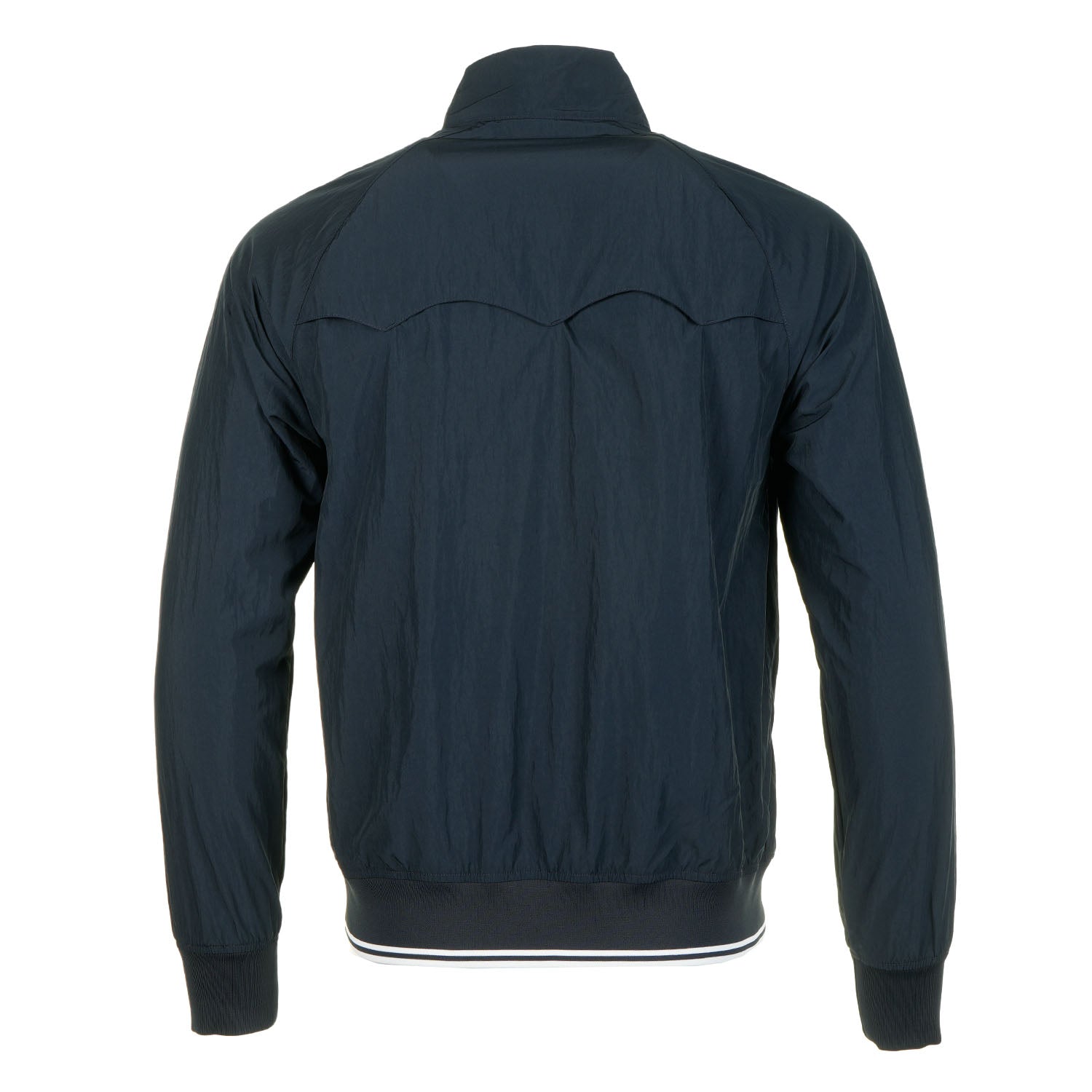 Fred Perry Crinkle Harrington Jacket Burnt Red – Ragazzi Clothing