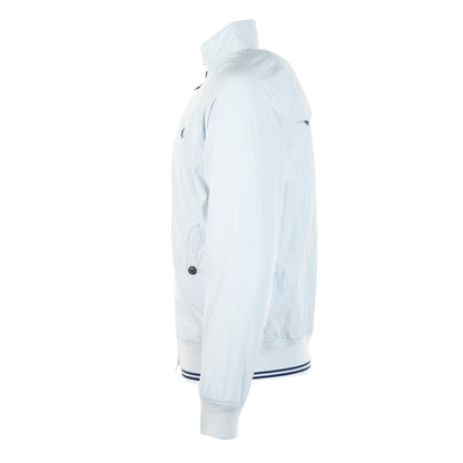 Crinkle Harrington Jacket Dusky Blue