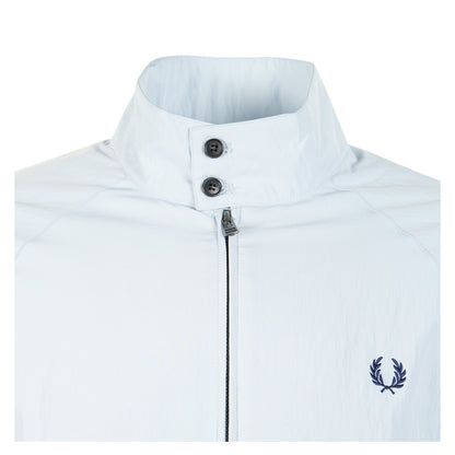 Crinkle Harrington Jacket Dusky Blue