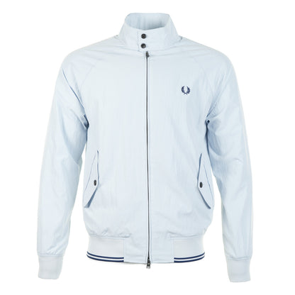 Crinkle Harrington Jacket Dusky Blue