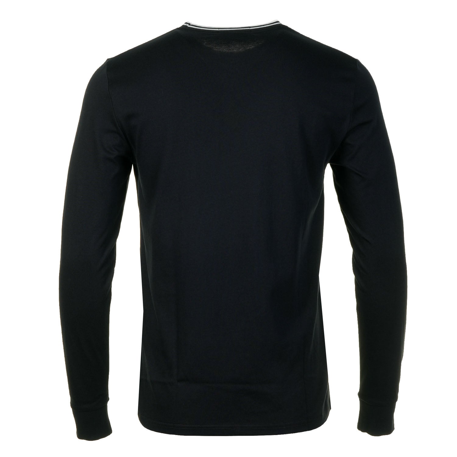 Long Sleeve Twin Tipped T Shirt Black