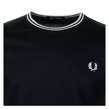 Long Sleeve Twin Tipped T Shirt Black