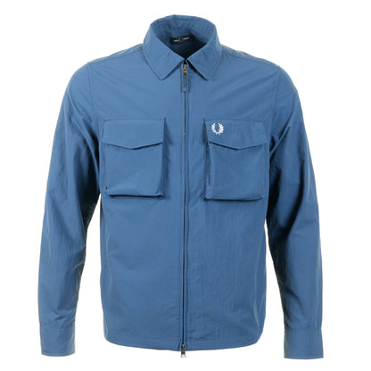 Ripstop Pocket Overshirt Mod Blue