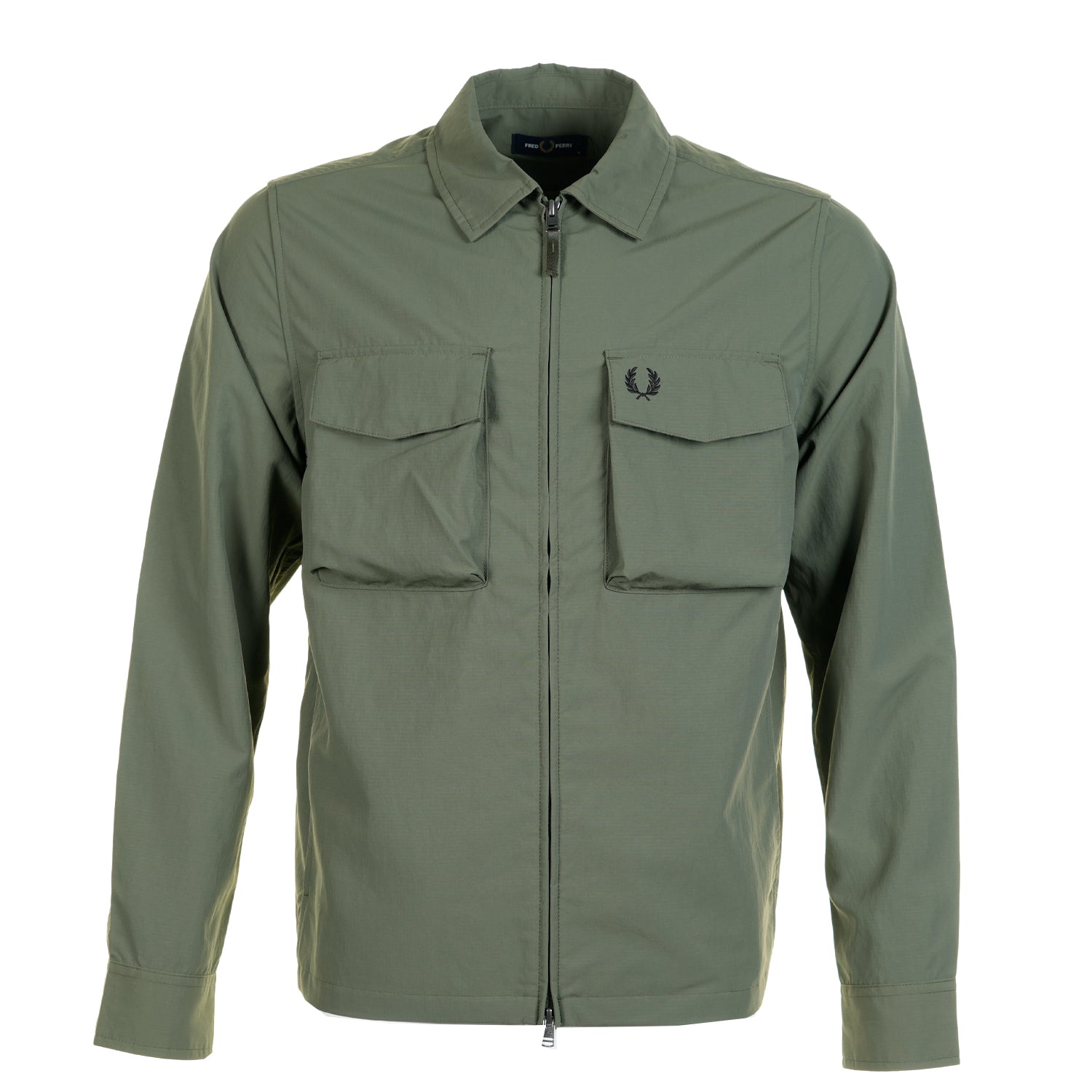 Ripstop Pocket Overshirt Laurel Wreath Green