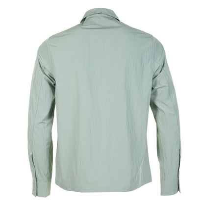 Zip Through Overshirt Bayleaf