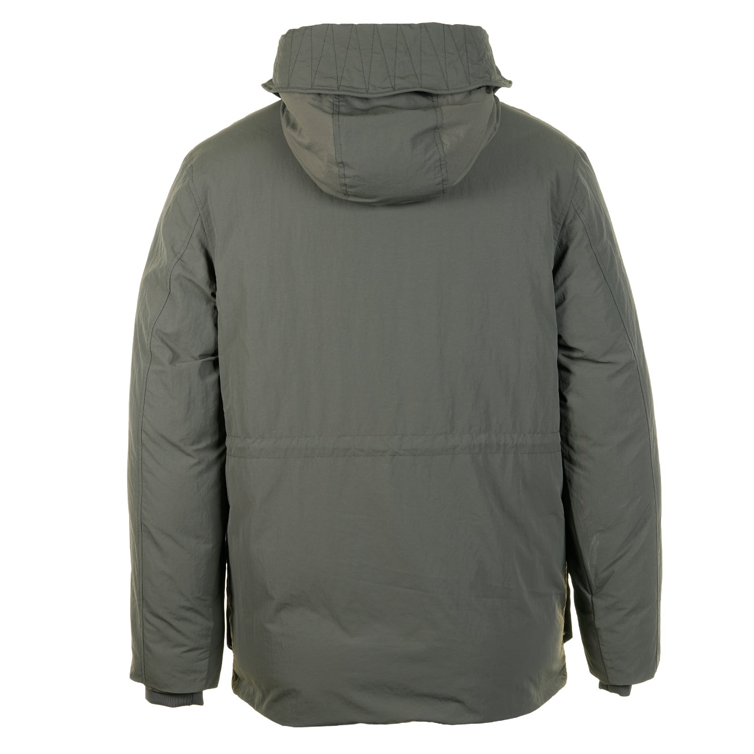 Padded Patch Pocket Parka Field Green