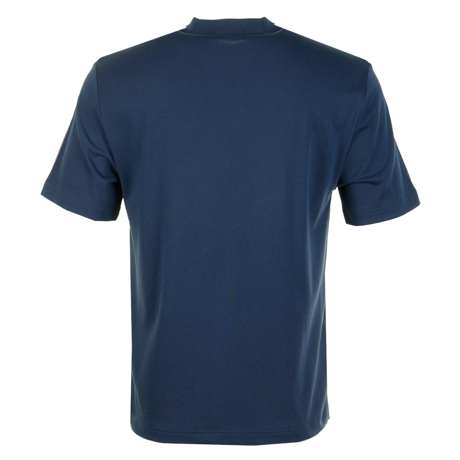 Pocket Detail Pique T Shirt Tennis Blue