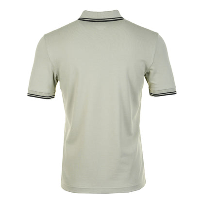 Twin Tipped Polo Shirt Seagrass Black