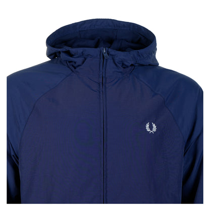 Hooded Shell Jacket French Navy