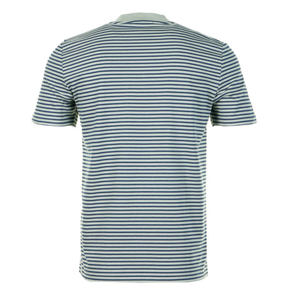 Fine Stripe T Shirt Bayleaf
