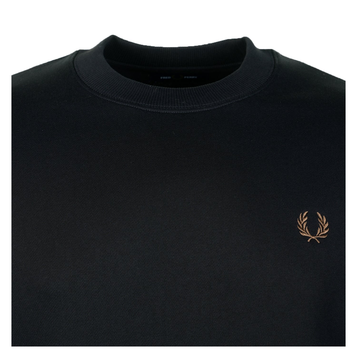 Crew Neck Sweatshirt Black / Shaded Stone