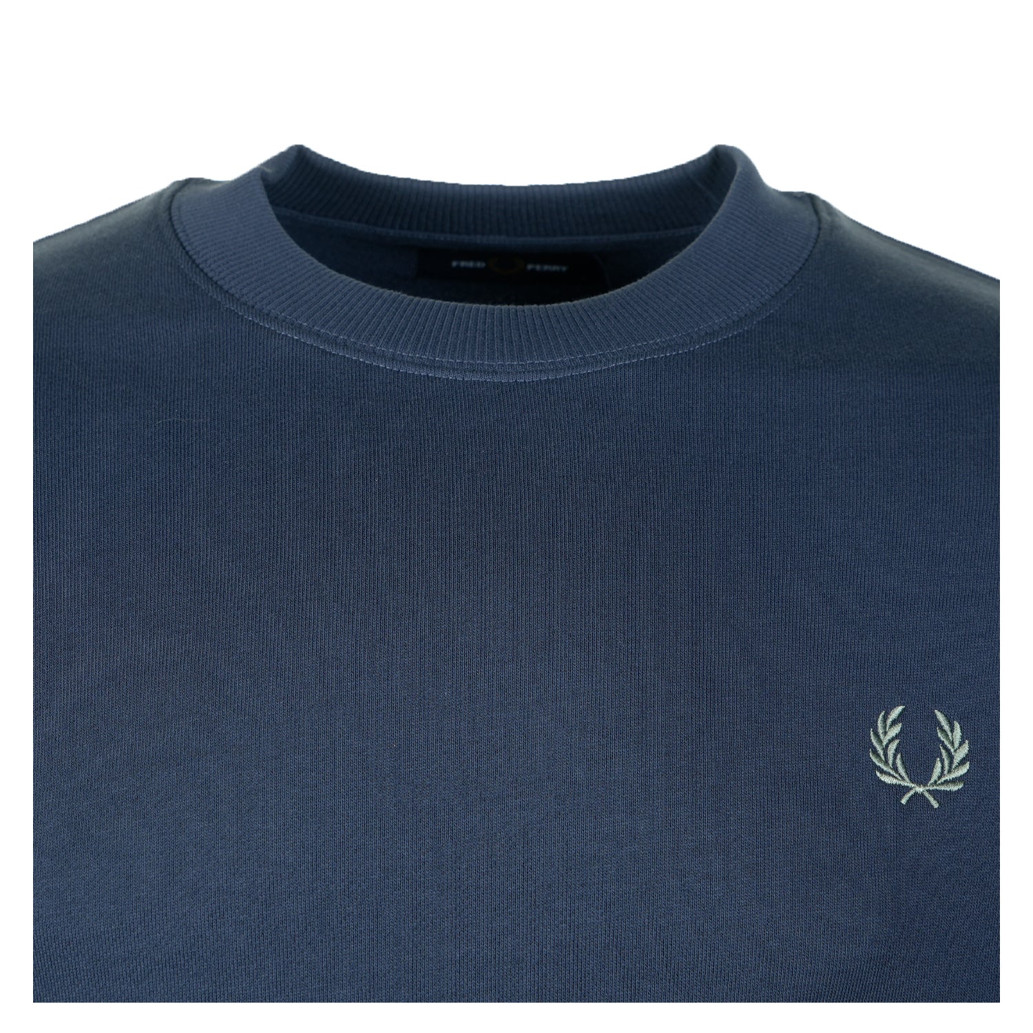 Crew Neck Sweatshirt Dark Airforce / Light Ice / Bayleaf