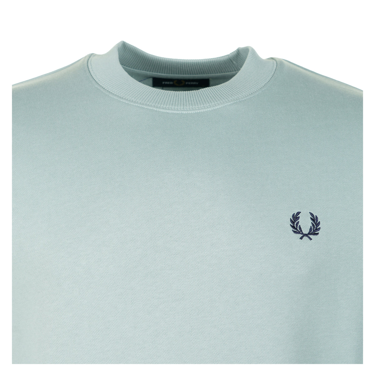 Crew Neck Sweatshirt Silver Blue / Dark Airforce