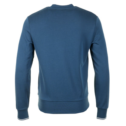 Crew Neck Sweatshirt Mod Blue Slate