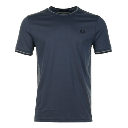 Twin Tipped T Shirt Dark Airforce / Black