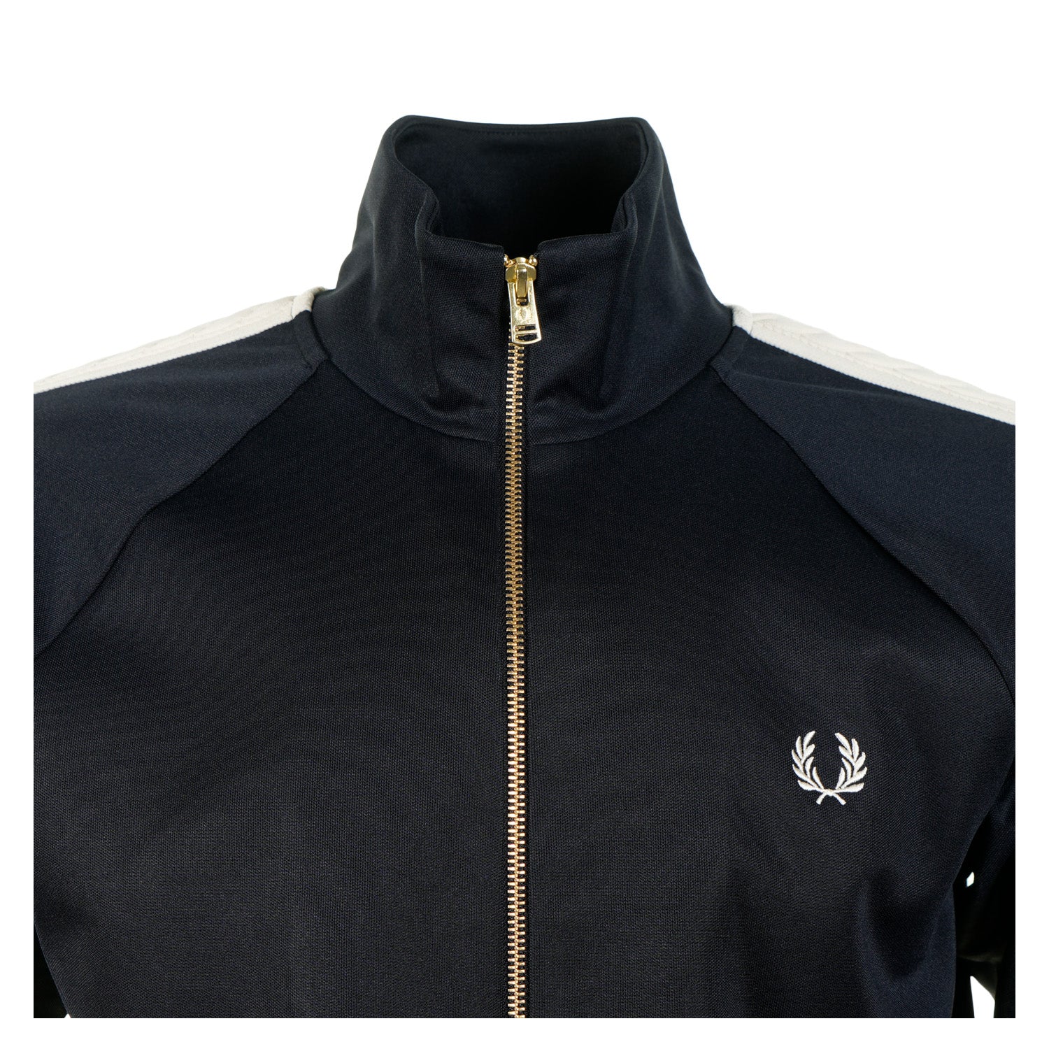 FRED PERRY ナイロンジャケット　UK10 Fred Perry Cable Taped Track Jacket Navy – Ragazzi Clothing