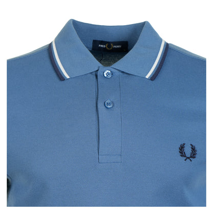 Twin Tipped Polo Shirt Ace Blue