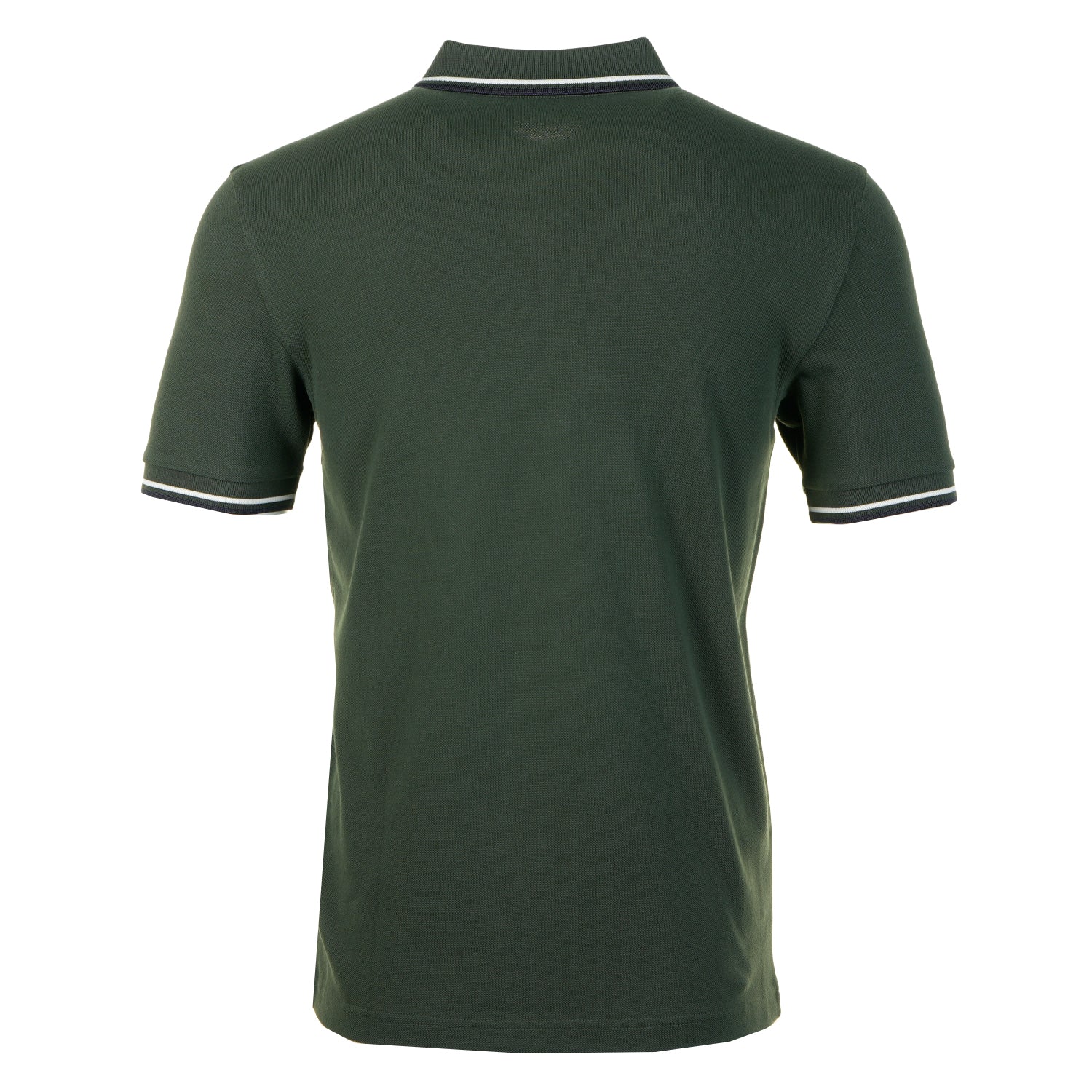 Short Sleeve Twin Tipped Polo Shirt Court Green