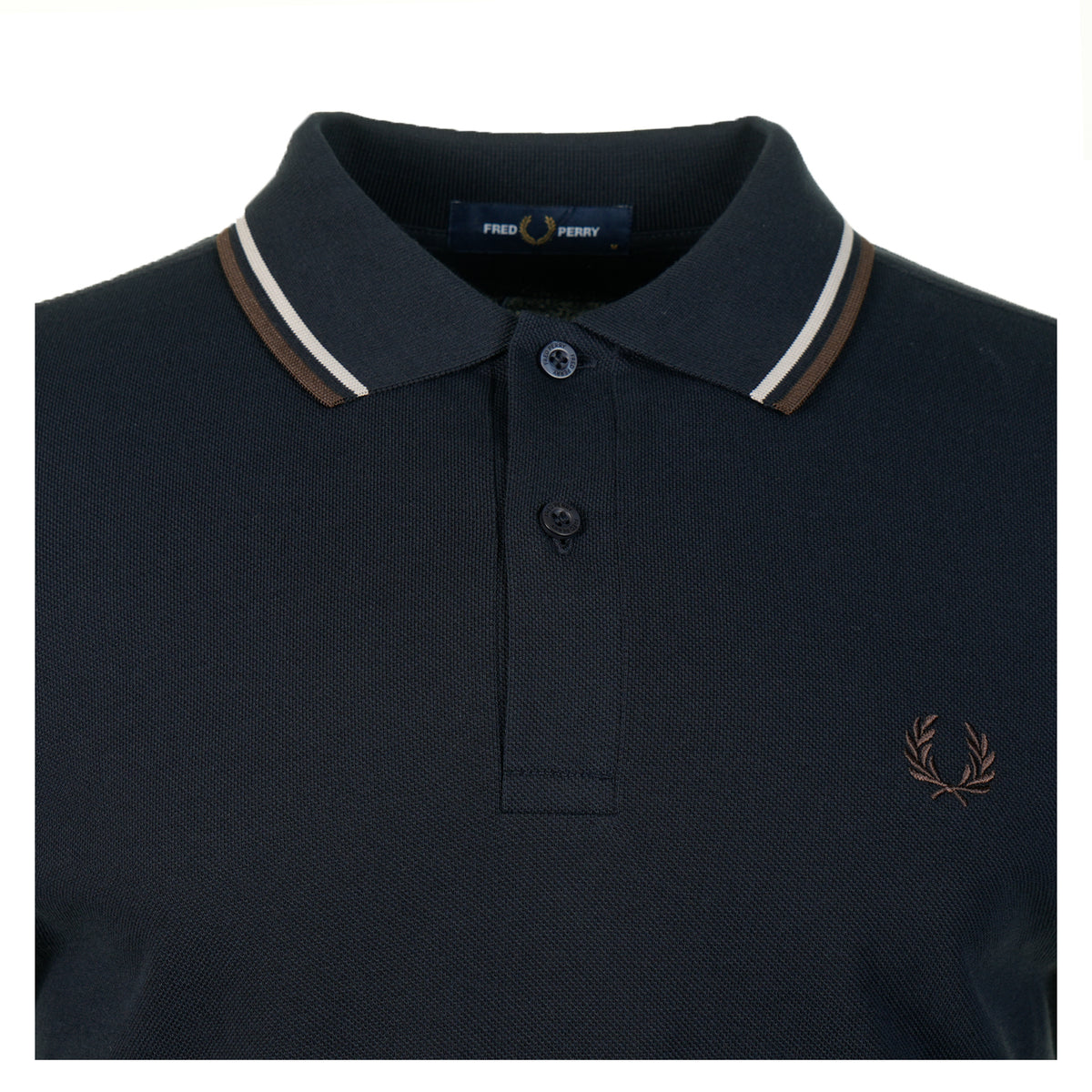 Fred Perry Short Sleeve Twin Tipped Polo Shirt Navy – Ragazzi Clothing