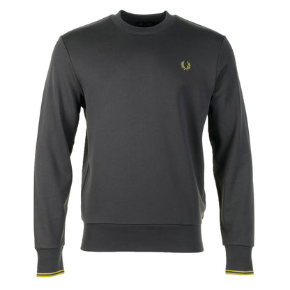 Crew Neck Sweatshirt Anchor Grey