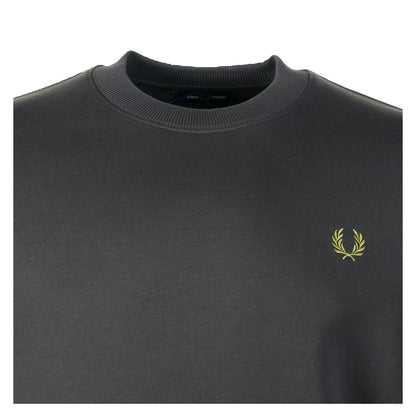 Crew Neck Sweatshirt Anchor Grey