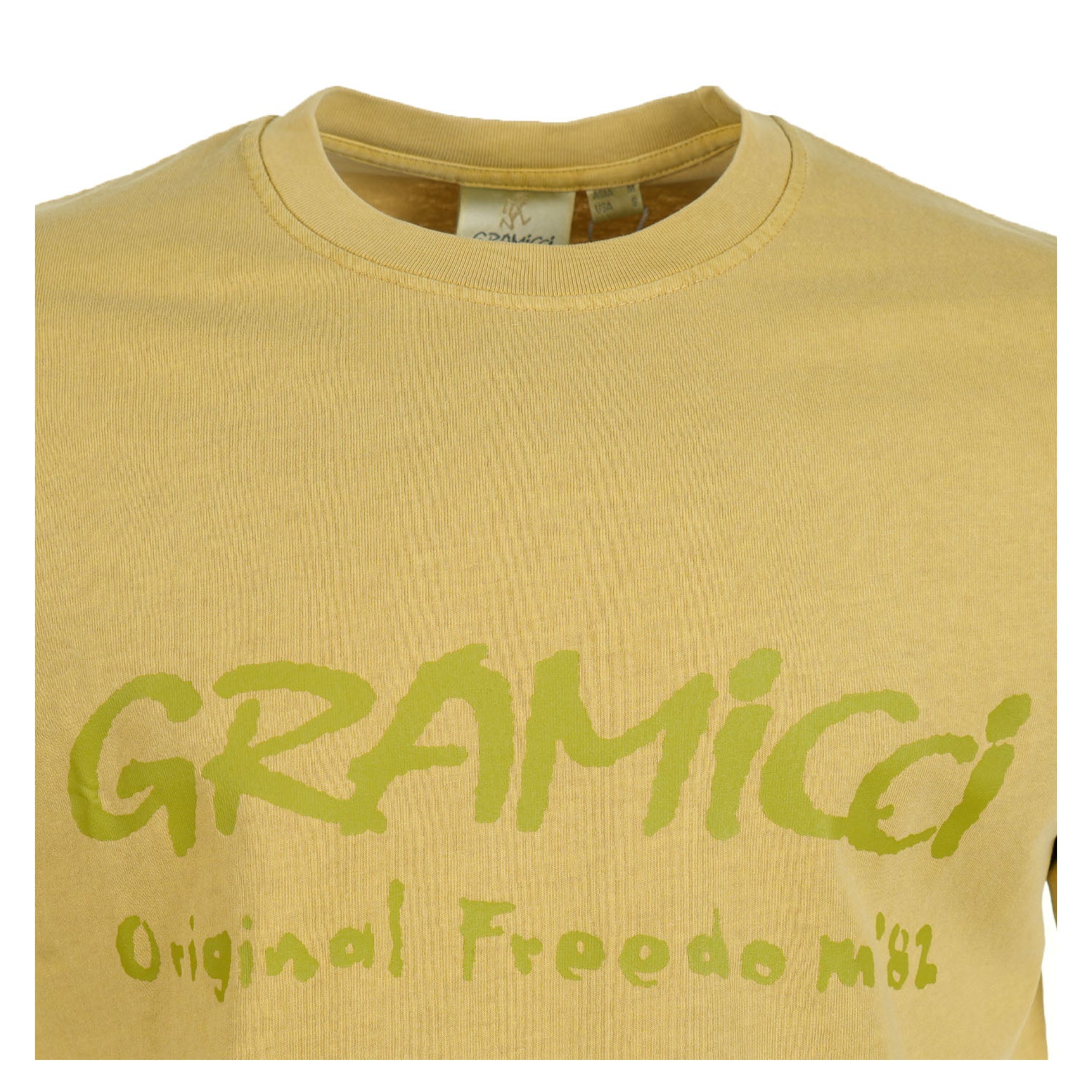 Freedom Tee Pigment Dyed Sulphur