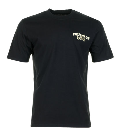 Fruits Of Love Short Sleeve T Shirt Black
