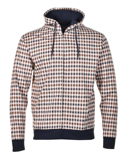 Active Iconic Full Zip Hoody Club Check