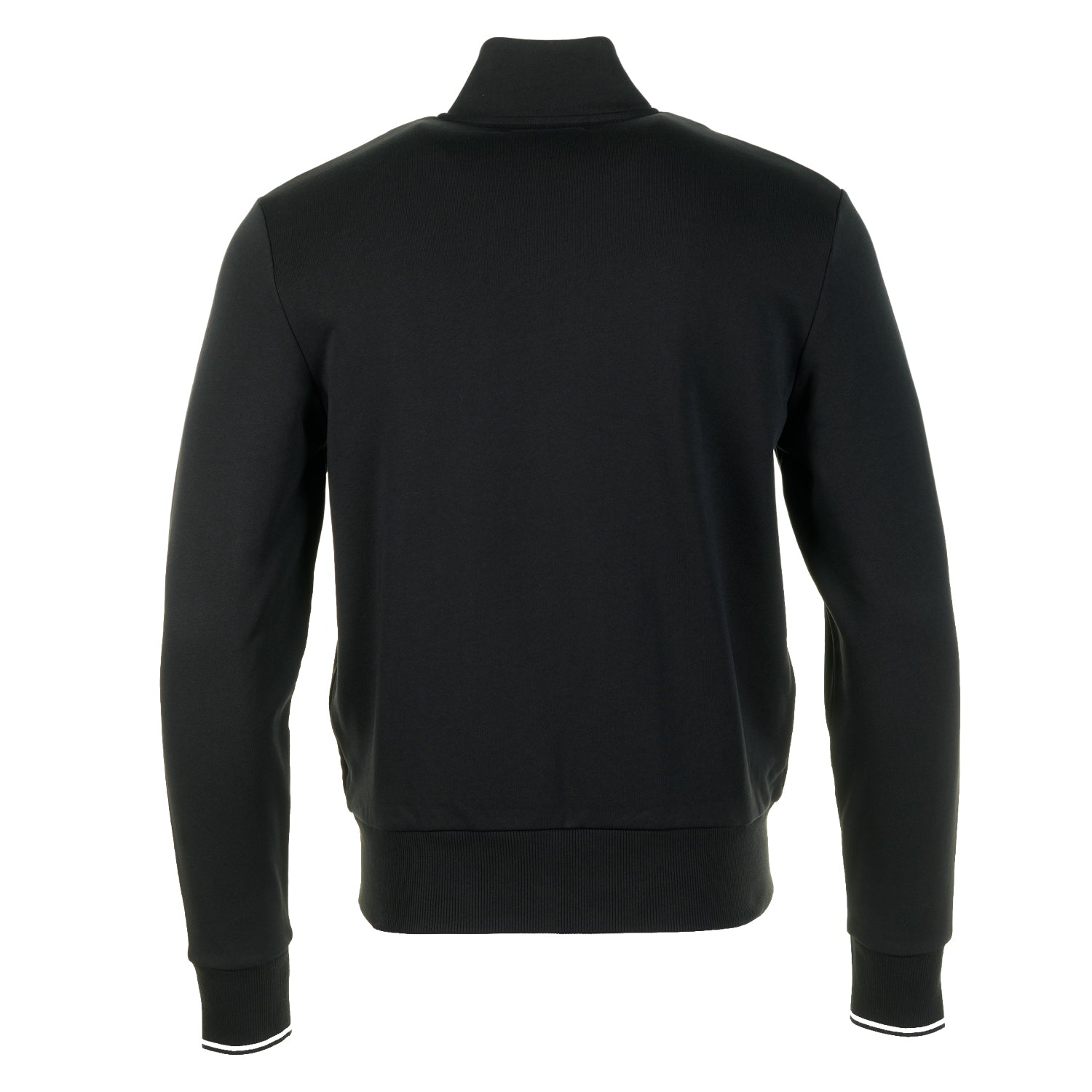 Zip Through Sweatshirt Black