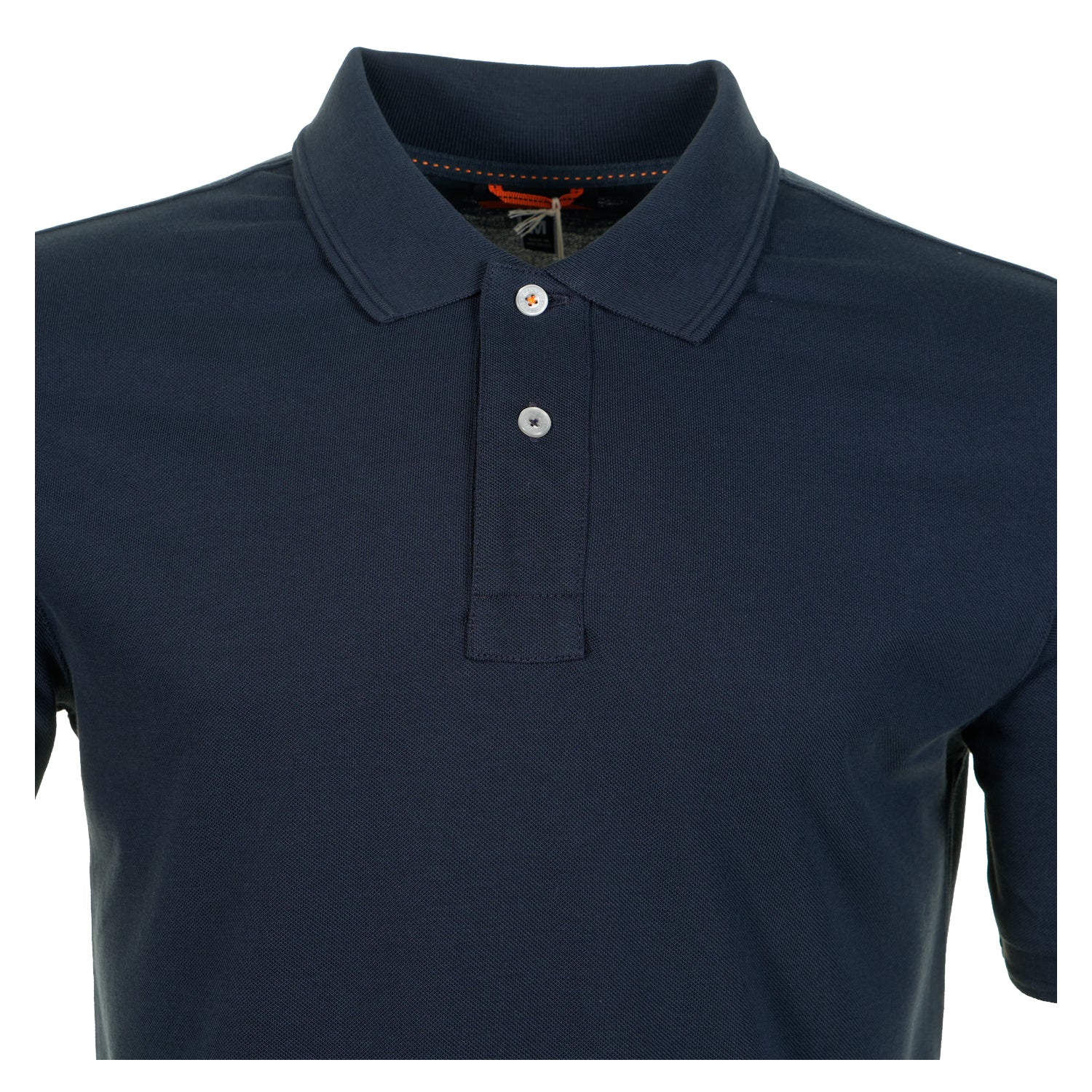 Gangapuma Short Sleeve Polo Blue Navy