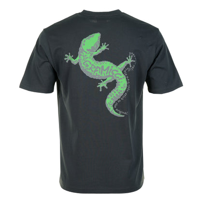 Gecko Tee Vintage Black