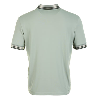 Short Sleeve Gradient Rib Polo Sage