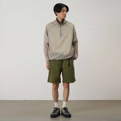 model wearing G Shorts Olive by Gramicci