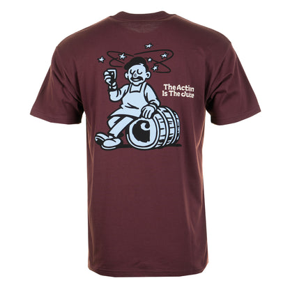 Short Sleeve Grape Picker T Shirt Amarone
