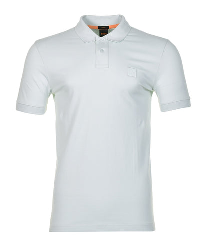 Passenger Short Sleeve Polo Shirt 474 Open Blue
