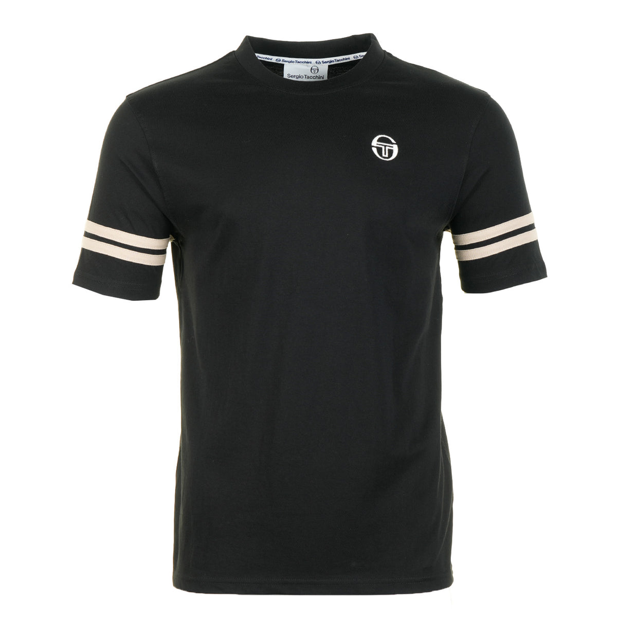 Grello Crew Neck T Shirt Black / Peyote
