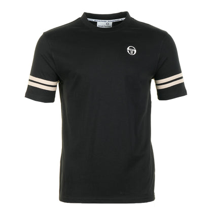 Grello Crew Neck T Shirt Black / Peyote