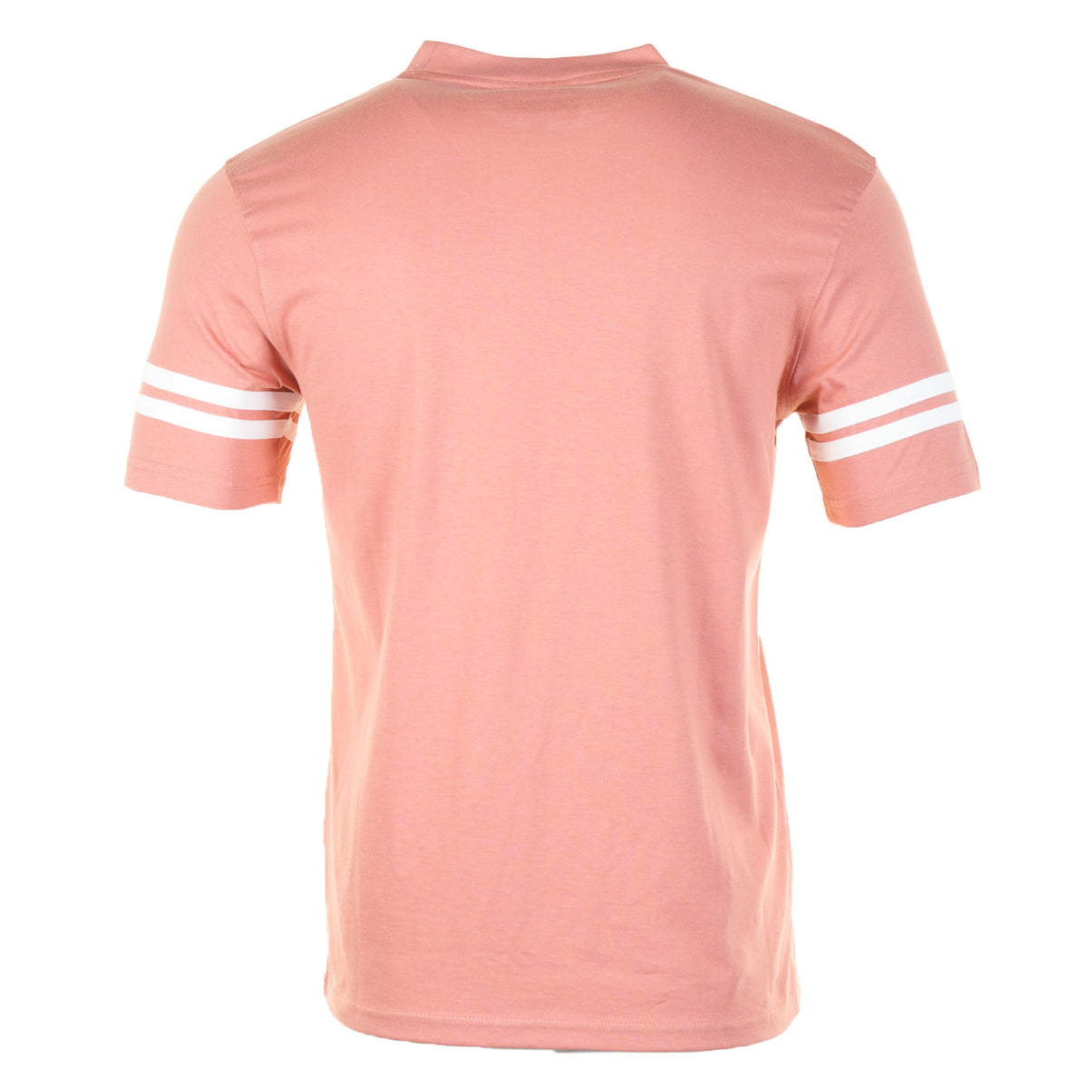 Grello Crew Neck T Shirt Light Mahogany / White