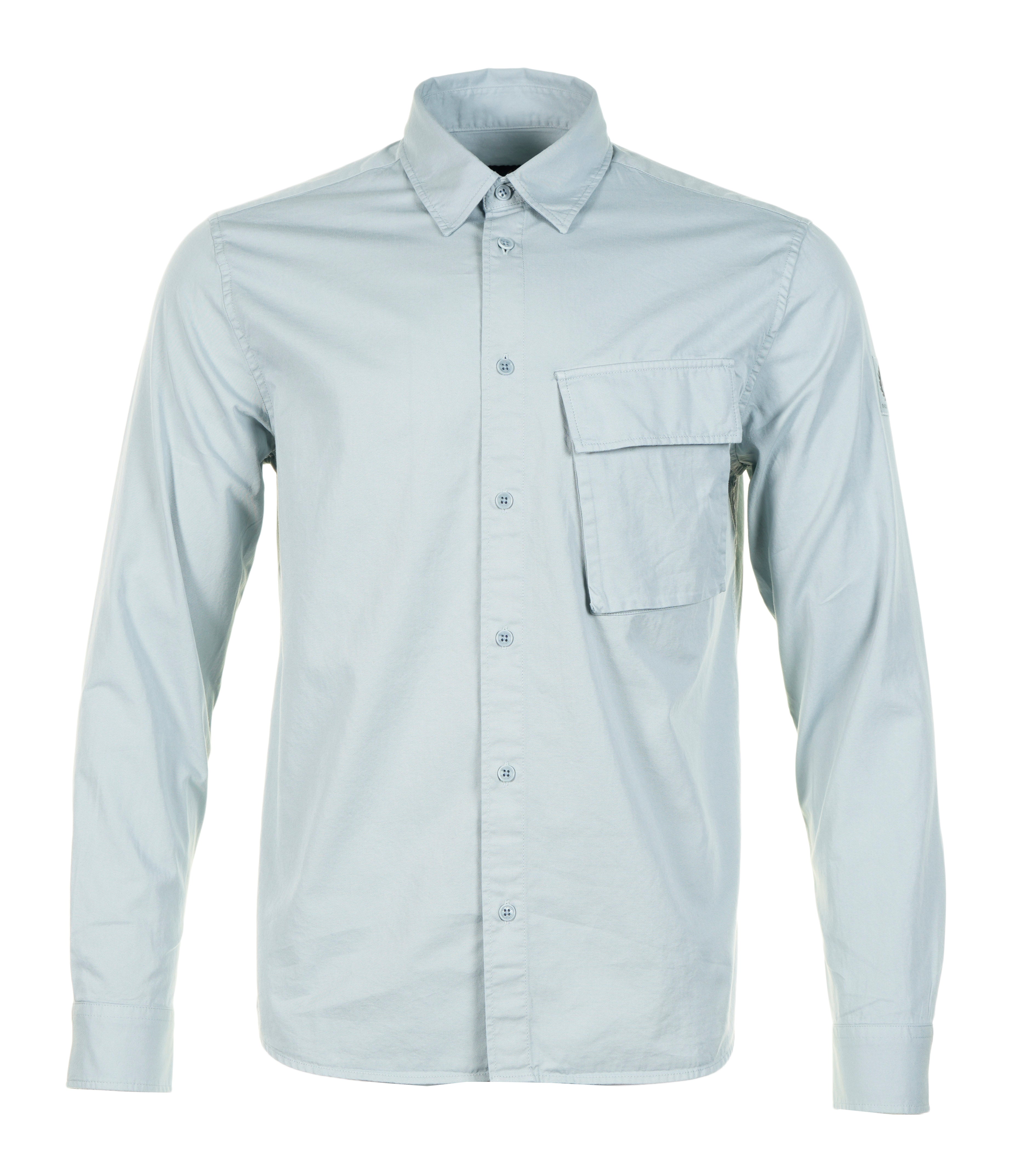 Long Sleeve Scale Shirt Quarry Blue