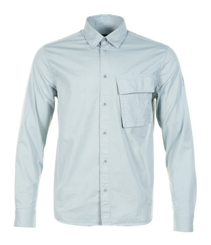 Long Sleeve Scale Shirt Quarry Blue