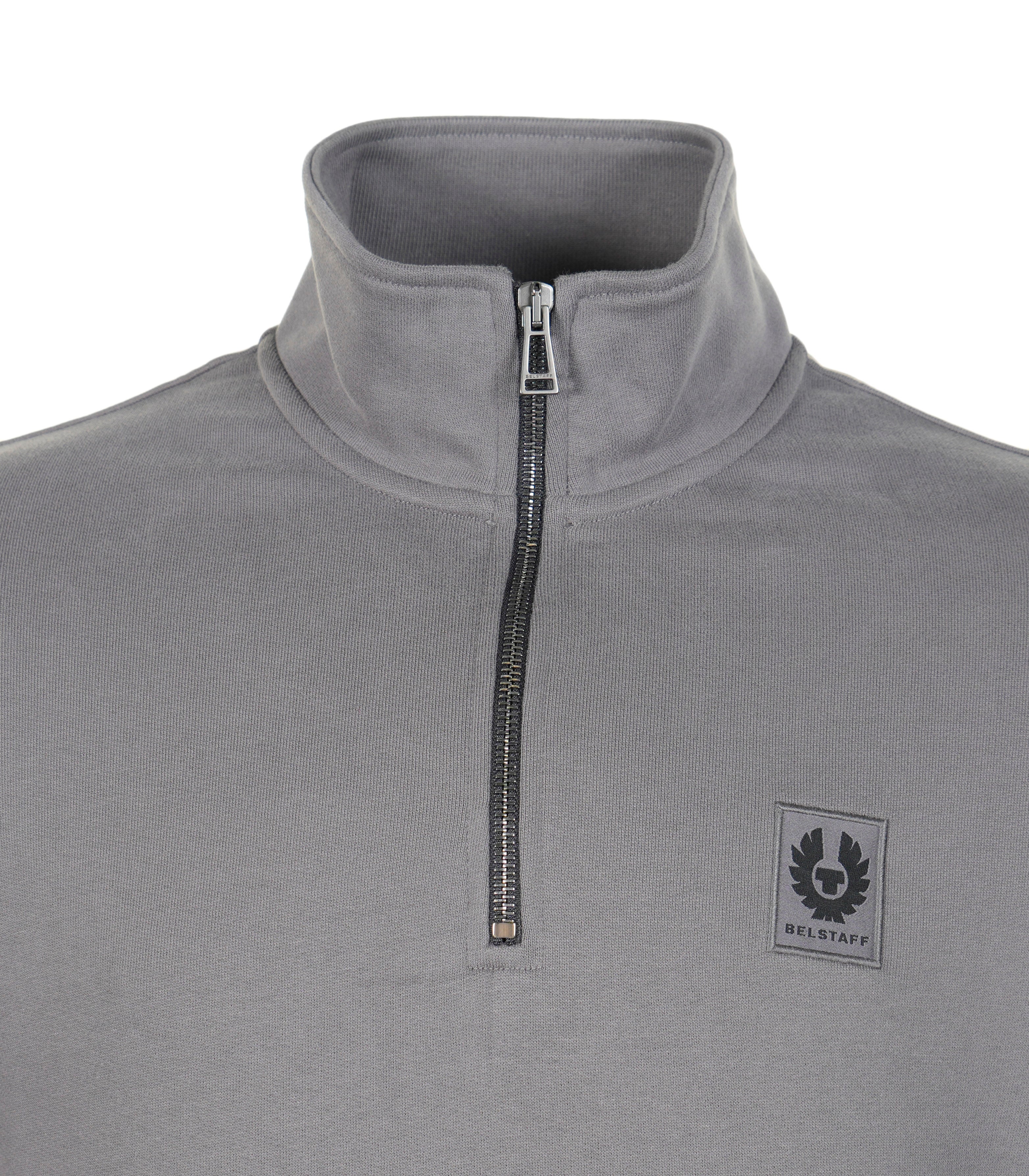 Quarter Zip Sweatshirt Tornado Grey