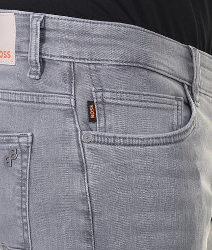 Delaware Slim Fit Stretch Jeans 041 Silver