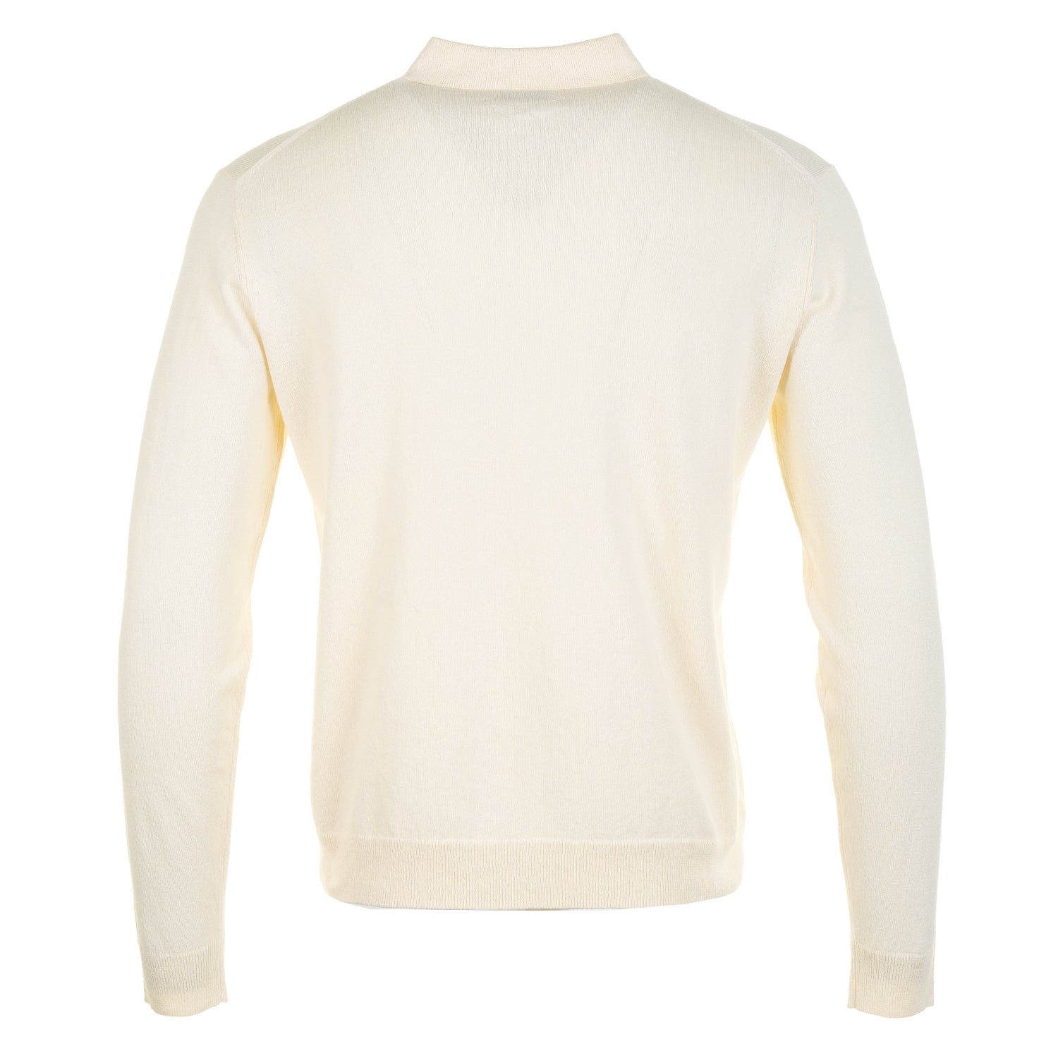 Gudme Cotton Paper Polo Natural Ecru