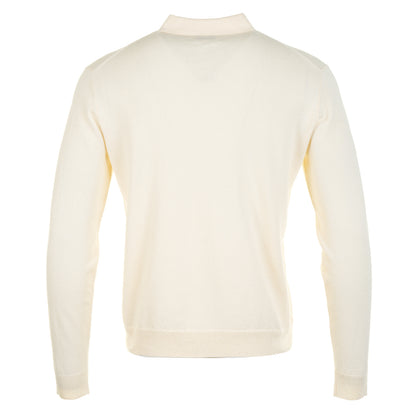 Gudme Cotton Paper Polo Natural Ecru