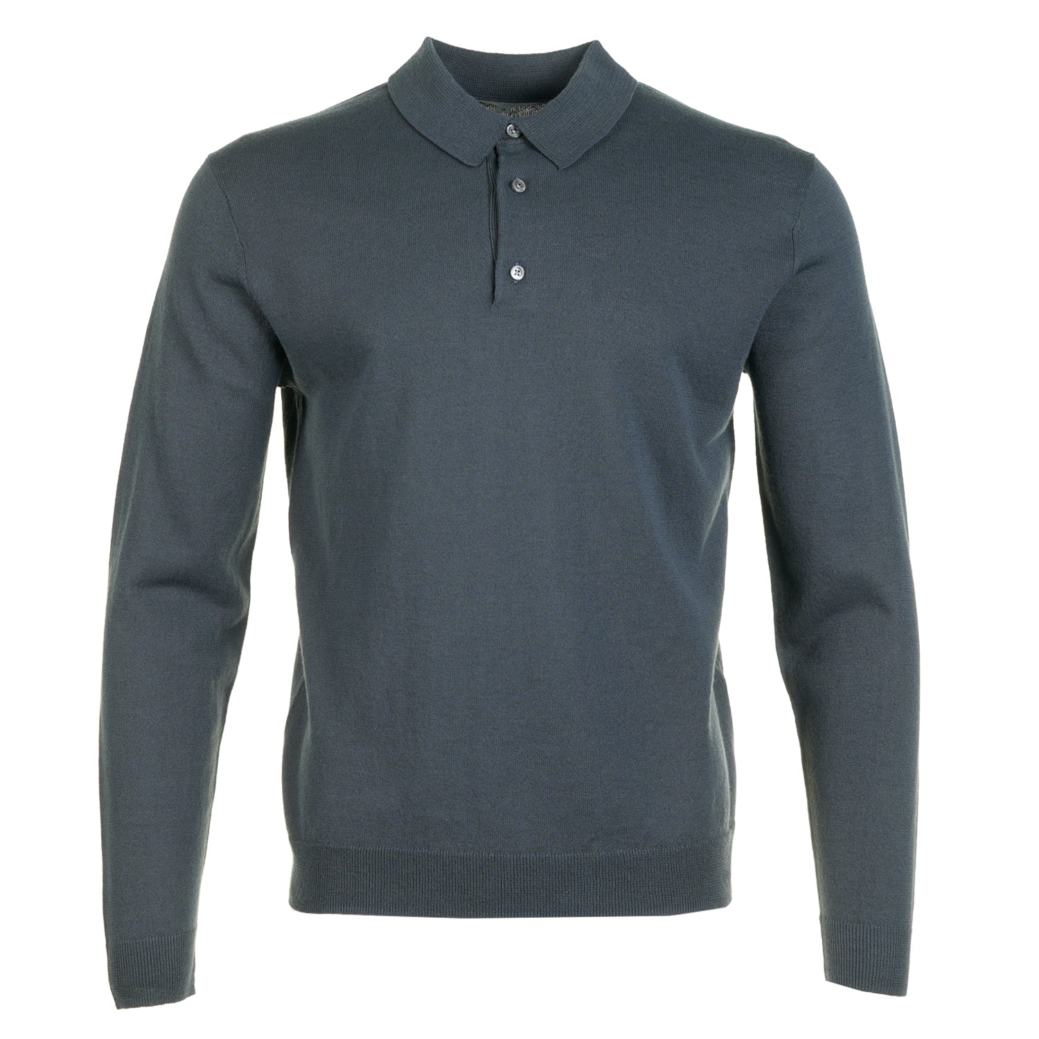 Gudme Cotton Paper Polo Dark Navy Graphite
