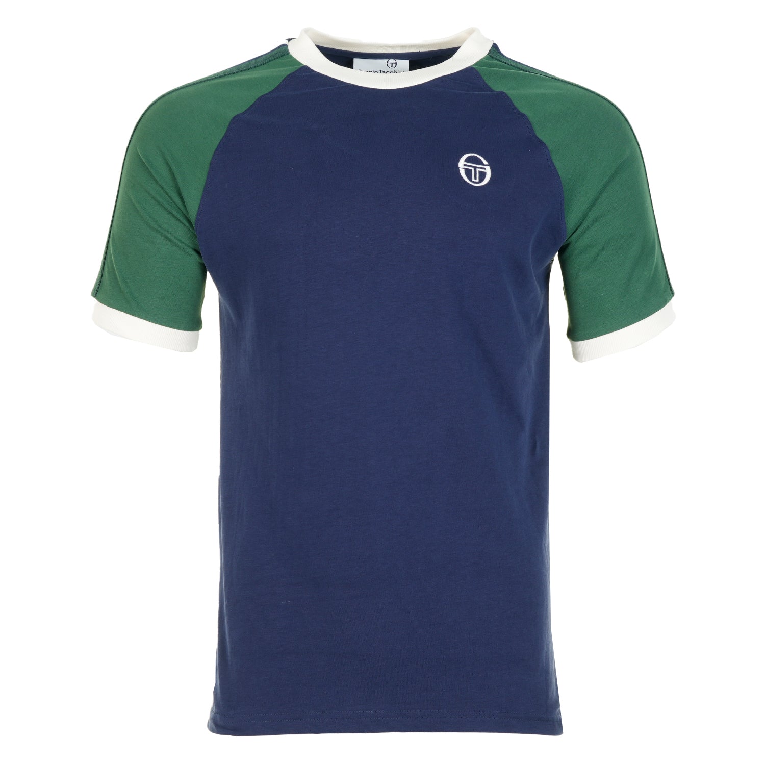 Short Sleeve Hadow Ringer T Shirt Maritime Blue Eden