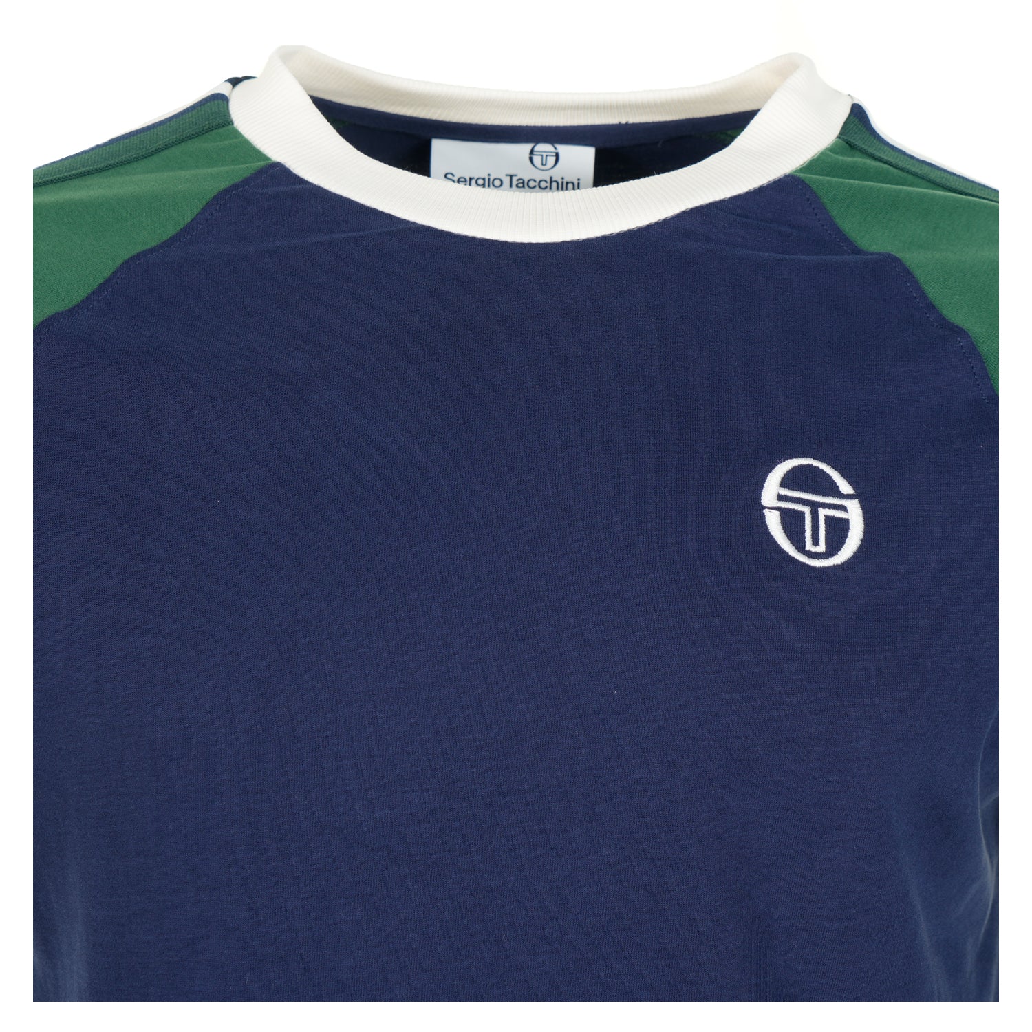 Short Sleeve Hadow Ringer T Shirt Maritime Blue Eden